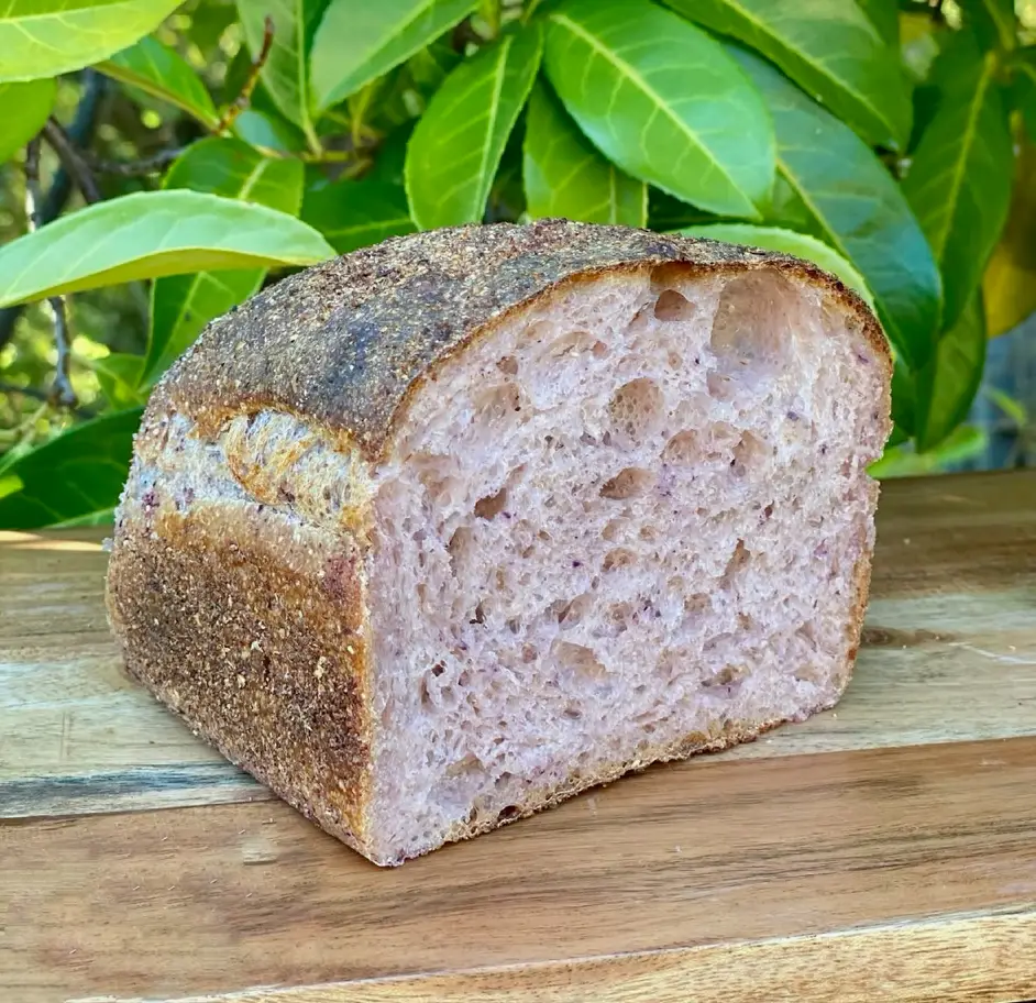 Rustic sourdough bread